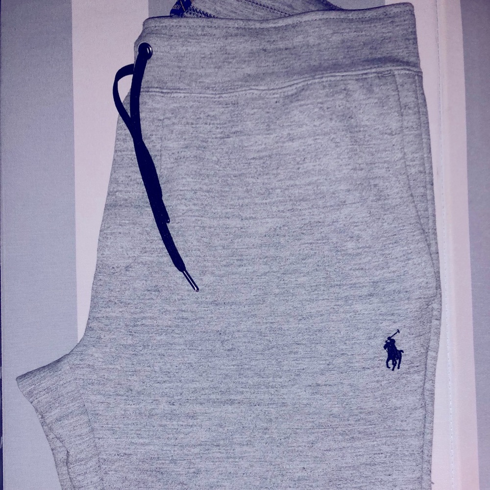 Polo Ralph Lauren gray joggers Medium